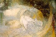  Georges de  Feure Swan Lake oil painting artist